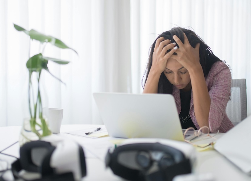 Illustrasjon av person som tar pause fra gambling